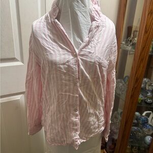 Vintage Victorias Secret Women’s Button Down Sleepwear Shirt
